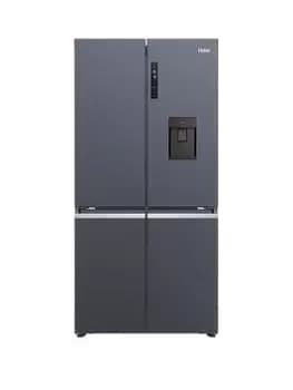 Image of Haier HCR5919EHMB 525L Frost Free American Style Fridge Freezer