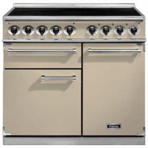 Image of Falcon F1000DXEICR-C 100110 100cm Deluxe Induction Range Cooker - Cream