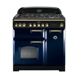 Image of Rangemaster 113540 CDL90DFFRB-B Classic Deluxe 90cm Dual Fuel Range Cooker Regal B-B