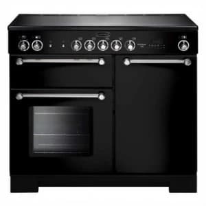 Image of Rangemaster 112820 100cm KITCHENER Electric Ceramic Range Black Chrome