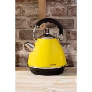 Image of Daewoo Soho Bright Yellow Pyramid Kettle