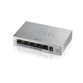 Image of GS1005HP - Unmanaged - Gigabit Ethernet (10/100/1000) - Full duplex - Power over Ethernet (PoE)