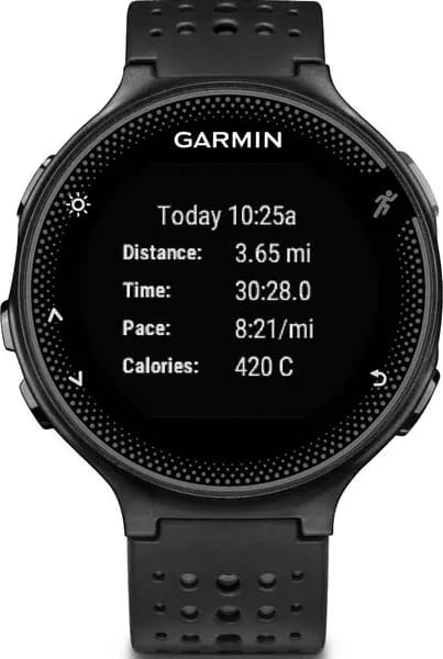 Image of Garmin Watch Forerunner 235 Wrist Based HRM Black Grey - LCD GMN-103