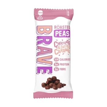 Image of Brave Roasted Peas Chocolate & Salted Caramel 30g