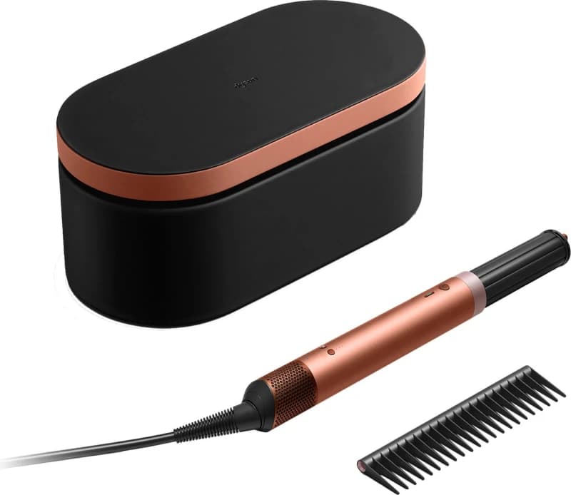 Image of Dyson Airwrap Co-anda 2x Curly+Coily Hot Air Styler - Amber Silk