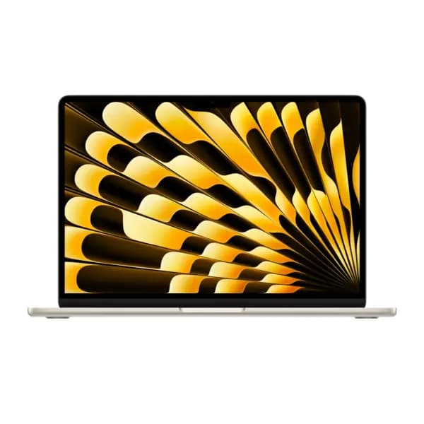 Image of Apple 15" MacBook Air, M3, 16GB RAM, 10 Core GPU, 512GB, 2024 - Starlight