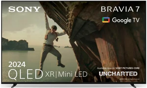 Image of Sony Bravia 7 85" K85XR70PU Smart 4K Ultra HD QLED TV