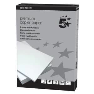 Image of 5 Star Elite A4 Copier Navigator 90gm2 Ream Wrapped White 500 Sheets