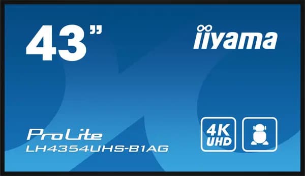 Image of iiyama 43'' LH4354UHSB1AG 4K Ultra HD LCD TV