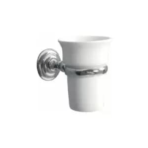 Image of Miller Richmond Tumbler Holder - 105mm - Chrome - 6603C - Chrome