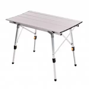 Image of 3ft Adjustable Portable Folding Outdoor Aluminium Camping Table