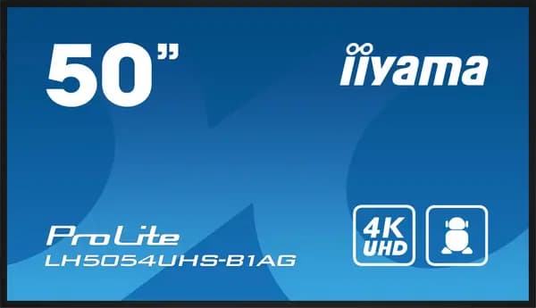 Image of iiyama 50" LH5054UHSB1AG 4K Ultra HD TV