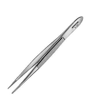 Image of Bernstein 5-121 Engineer's Tweezers 120mm Straight Narrow Pointed ...