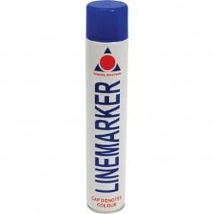 Image of Aerosol Line Marking Spray Paint Blue