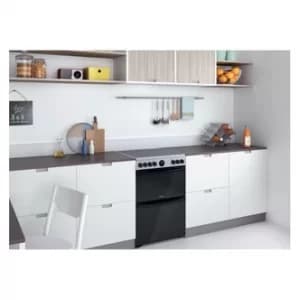 Image of Indesit ID67V9HCX Double Oven Electric Cooker