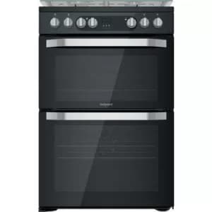 Image of Hotpoint Amelia HDT67V9H2CX Double Oven Electric Cooker