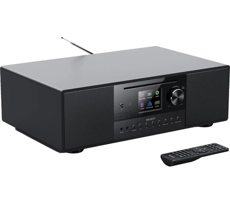 Image of Majority Quadriga Internet Radio DAB CD Bluetooth Spotify Music System