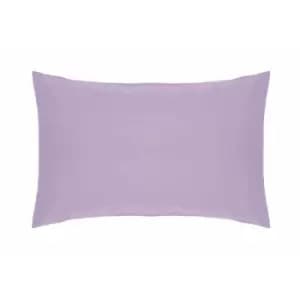 Image of 100% Cotton 200 Thread Count Pillowcase Pair Lilac