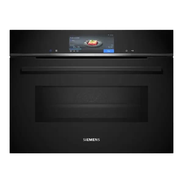 Image of Siemens IQ-700 CM778GNB1B Built In Electric Double Oven - Black