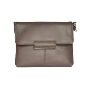 Image of Eastern Counties Leather Womens/Ladies Carys Chain Strap Handbag (One size) (Taupe)
