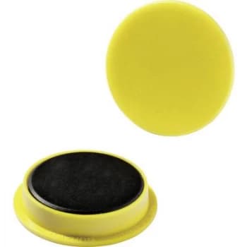 Image of Durable Magnet 475404 (Ø) 37mm Round Yellow 1 Set 475404