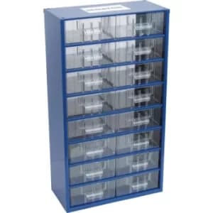 Image of 16 Drawer Small Parts Storage Cabinet