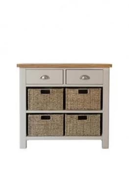 Image of K-Interiors Fontana 2 Drawer, 4 Basket Sideboard