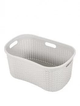 Image of Addis 40L Rattan Hipster Laundry Basket