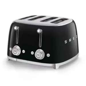 Image of SMEG 50s Retro Style TSF03BLUK 2 Slice Toaster