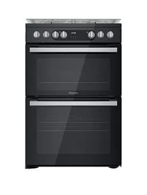 Image of Hotpoint HDM67G9C2CSB Dual Fuel Double Oven Cooker