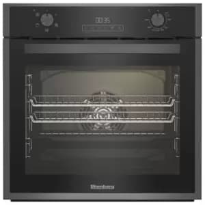 Image of Blomberg ROEN9202DX Built In Electric Fan Oven in Dark Steel LED Disp