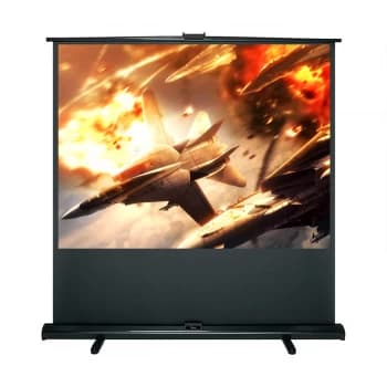 Image of Optoma 72" Panoview Dp-3072mwl 4:3 Manual Pull Up Projector Screen