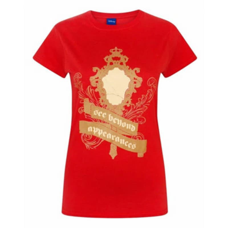 Image of (XX-Large) Disney Short Sleeved T-Shirt (Womens Red)
