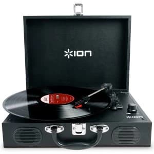 Image of Ion Audio Ion Vinyl Transport Portable Suitcase Turntable