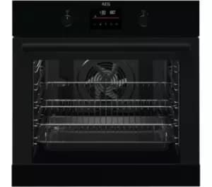 Image of AEG SteamBake BPK355061B Electric Pyrolytic Oven - Black