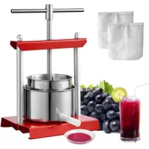 Image of VEVOR ZGJ002 2L Manual Fruit Wine Press Juicer