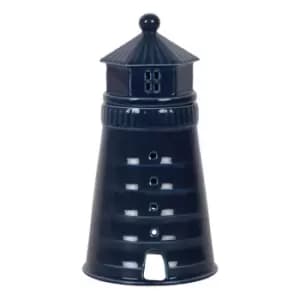 Image of Blue Ceramic Lighthouse Oil Burner