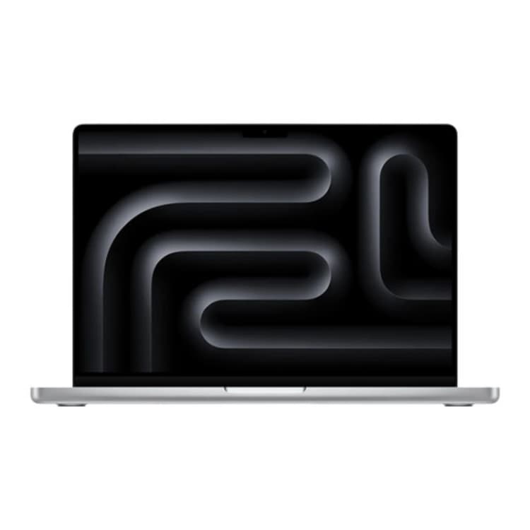 Image of Apple 14" MacBook Pro, M3, 16GB RAM, 10-Core GPU, 1TB, 2024 - Silver