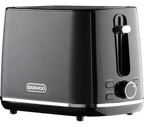 Image of Daewoo Stirling SDA2627GE 2 Slice Toaster