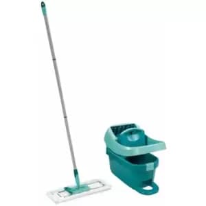 Image of Floor Mop Set Profi xl Green with Cart 55096 Leifheit Green