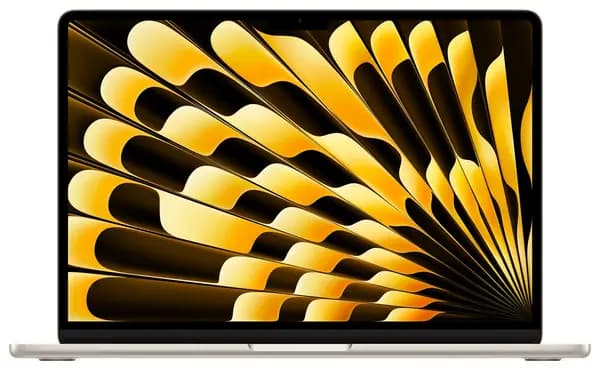 Image of Apple 13" MacBook Air, M3, 8GB RAM, 8 Core GPU, 256GB, 2024 - Starlight