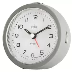 Image of Acctim Neve Alarm Clock - Silver