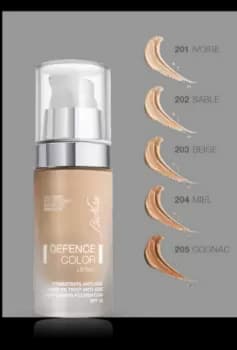 Image of BioNike Defence Color Foundation Lifting Foundation Anti-Age Color 202 Sable 30ml
