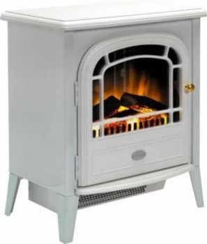 Image of Dimplex Chourchevel Optiflame Electric Stove - Matt White