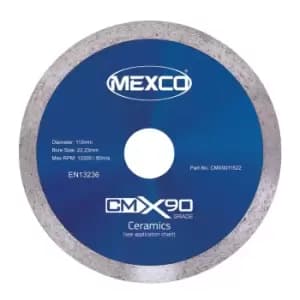 Image of 115mm CMX90 Ceramic Tile Diamond Blade