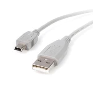 Image of 3 ft Mini USB 2.0 Cable A to Mini B