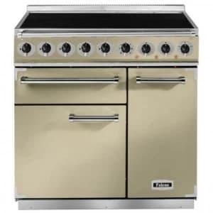 Image of Falcon 81820 F900DXEICR-C 81820 90cm Deluxe Induction Range Cooker - Cream