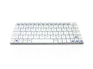 Image of Accuratus Ultra Sleek Mini Wireless White Keyboard