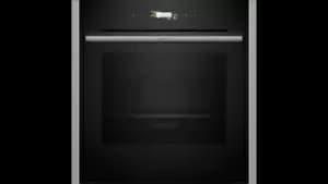 Image of Neff B54CR31N0B N70 Slide and Hide Built-In Electric Single Oven Stainless Steel