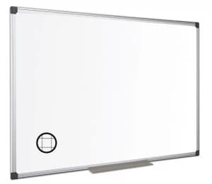 Image of Bi-Office Maya Gridded Dry Wipe Dbl Side WTbrd 120x120cm
